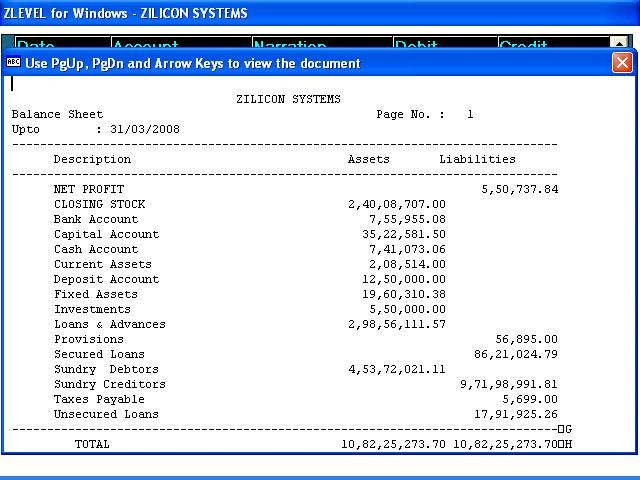 Trial Balance